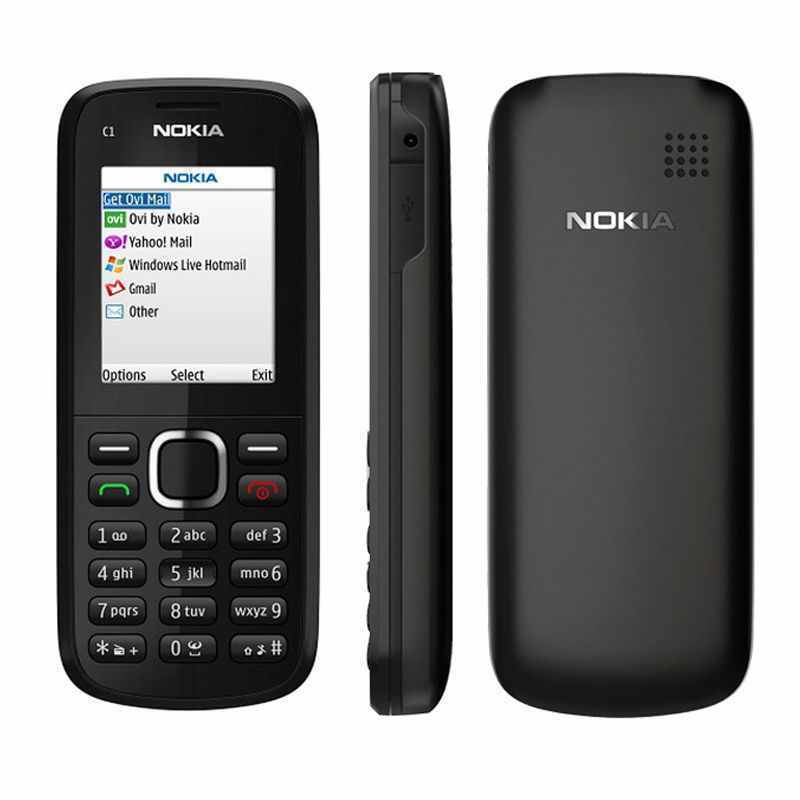 Nokia C1-02 GSM 900 / 1800 Unlocked Bluetooth Original FM Radio Phone