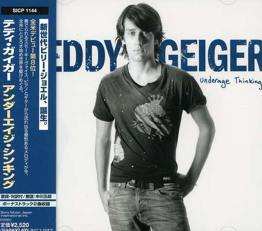 TEDDY GEIGER Underage thinking JAPAN CD +2 hallelujah