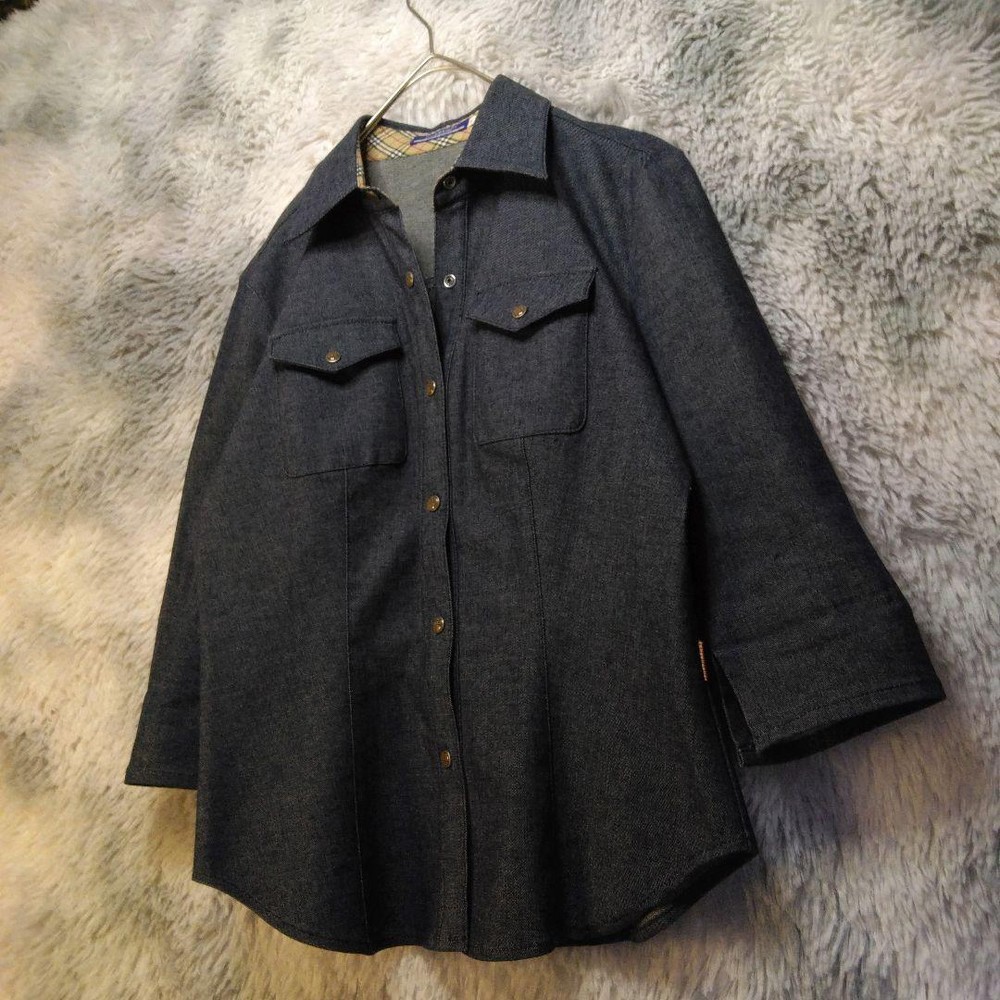 Burberry Denim shirt jacket Woman from Japan
