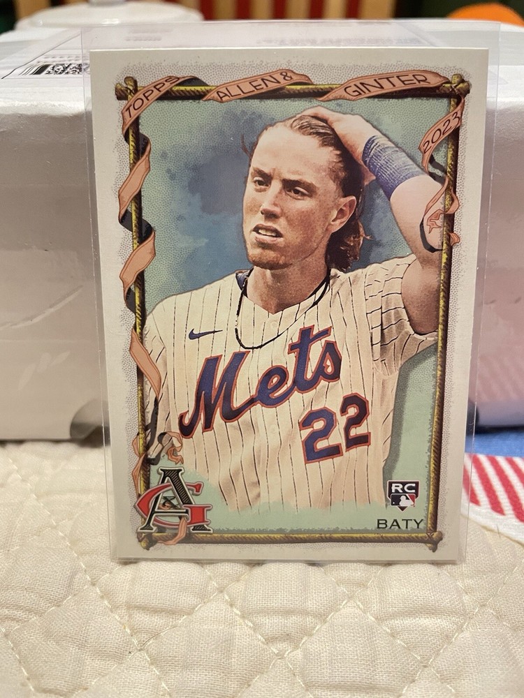 Brett Baty #374 - RC 2023 Topps Allen & Ginter Baseball High Number SP NY Mets