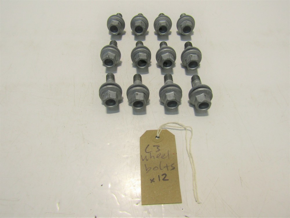CITROEN C3 2020-21 SET OF 12 ALLOY WHEEL BOLTS                             O0147