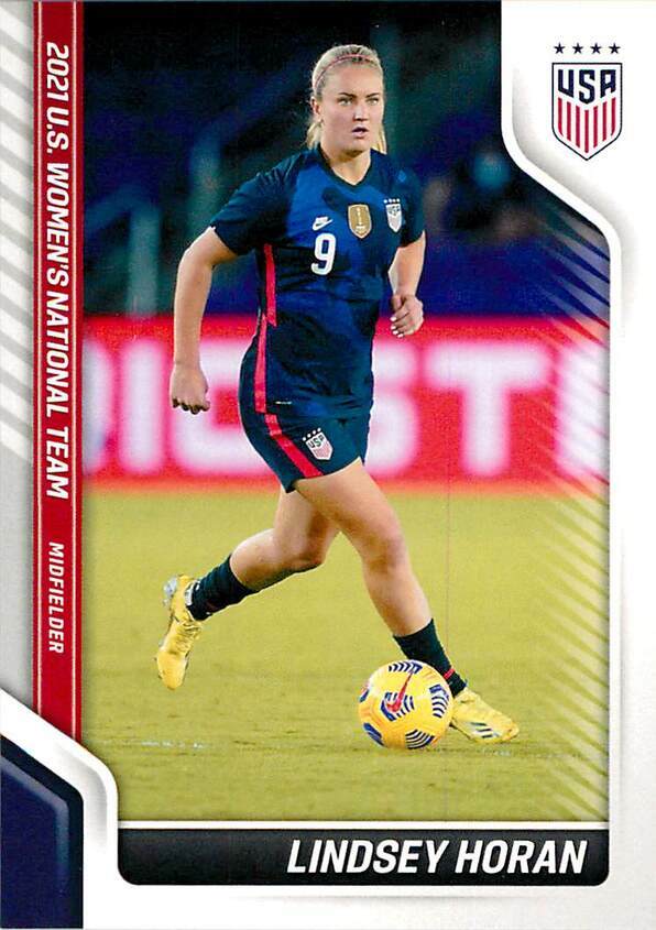 Lindsey Horan 2021 Panini USWNT National Team Instant Card