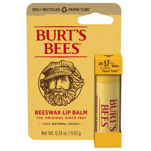 Tubo de papel bálsamo labial de cera de abejas 0,34 OZ de Burts Bees-image