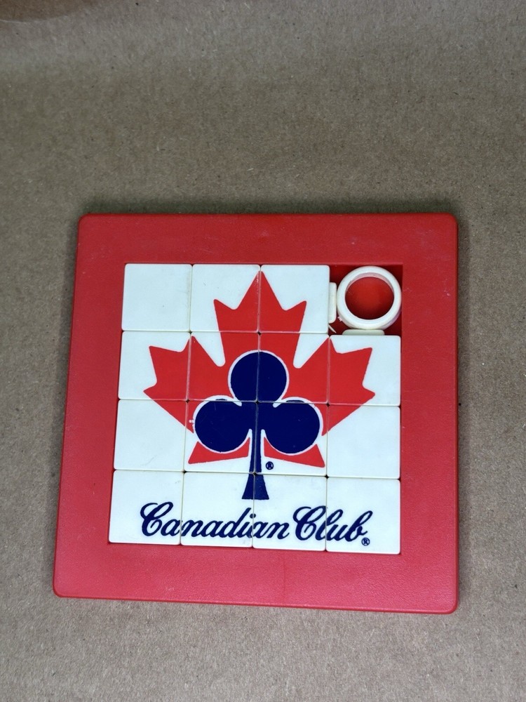Vintage Canadian Club Puzzle Maple Leaf Whisky Whiskey Promotional Windsor #2