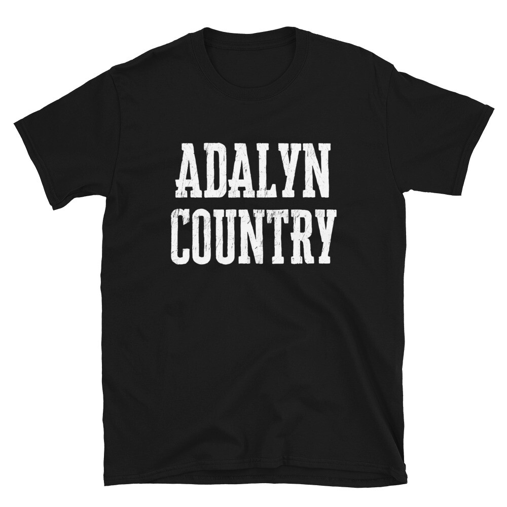 Adalyn Country Son Daughter Boy Girl Baby Name Custom TShirt