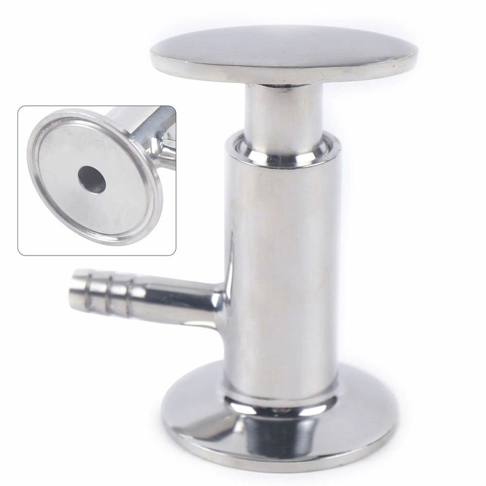 1/2�� Sanitary Sampling Valve Stainless Steel Handle Sampler Fit Water Oil Pipes