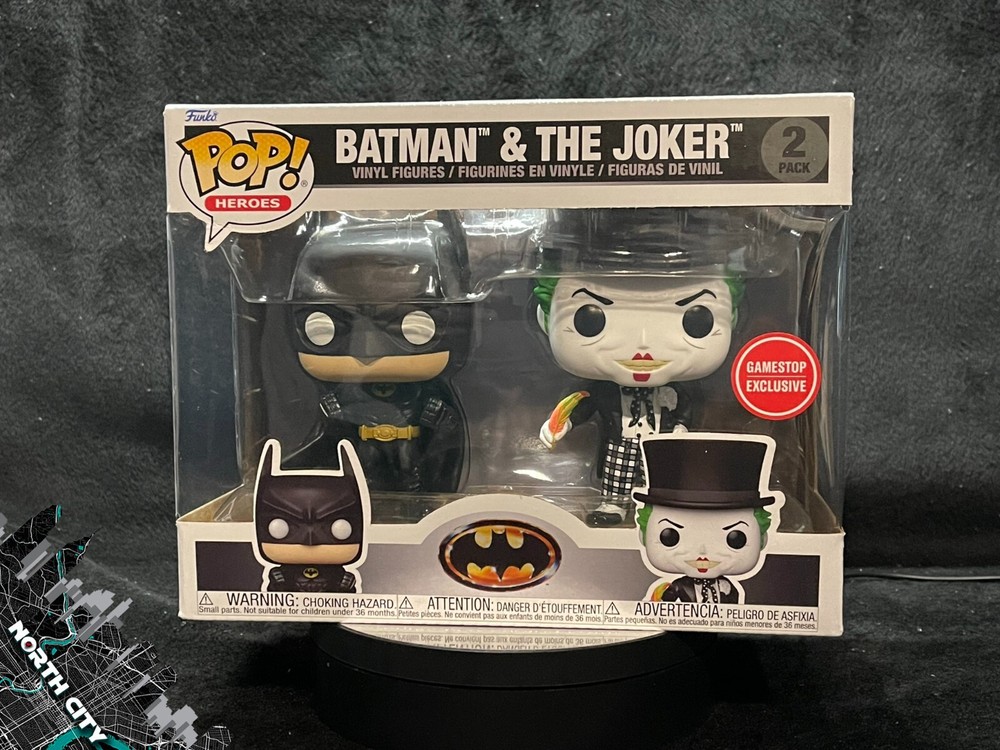 Funko Pop Batman & The Joker 2-Pack Exclusive