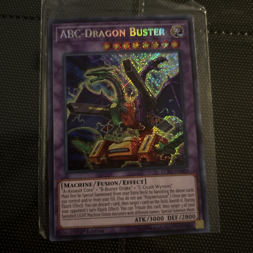 ABC-Dragon Buster LCKC-EN059 NM 1st Edition Yu-Gi-Oh Card-image