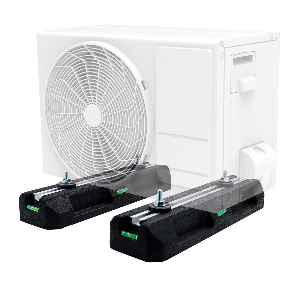 Heavy-Duty Floor Stand for Mini Split AC Heat Pump Condenser