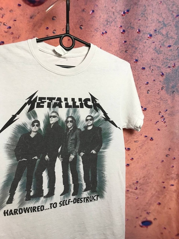 Vintage Metallica band rock streetwear tee