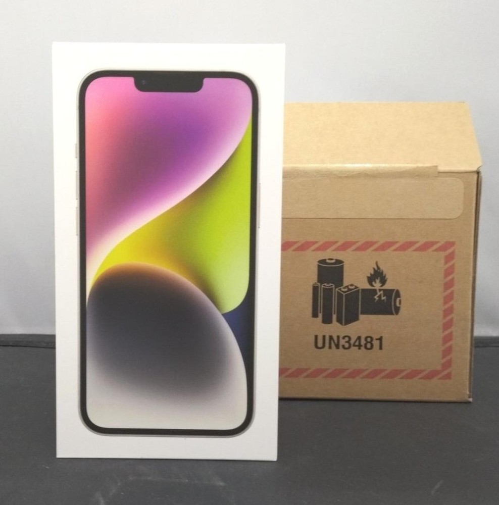 Unopened  IPHONE14 128GB model number  MPUQ3J AAPPLE-image