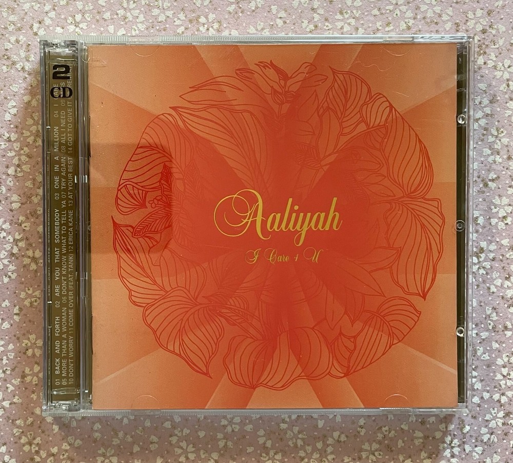 AALIYAH I Care For You CD/DVD MINT Previously Unreleased Cuts Erica Kane/Videos-image
