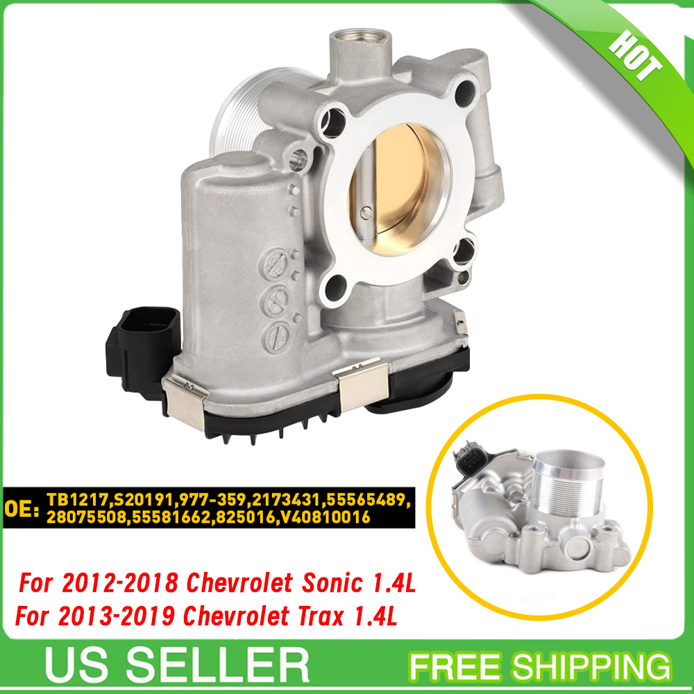Fuel Injection Throttle Body Assembly For 2013-2019 Chevrolet Trax 1.4L 55565489