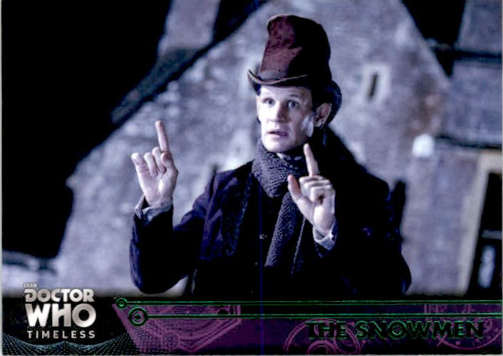 2016 Doctor Who Timeless Green #86 The Snowmen