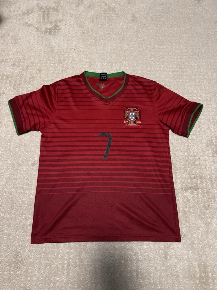 Portugal Ronaldo Jersey Kids Size M USED