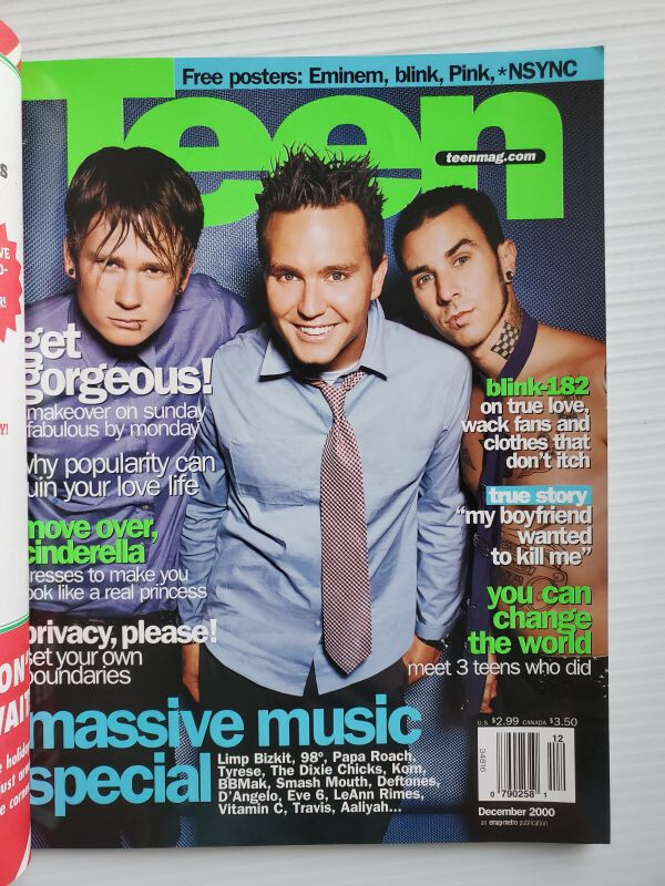 2000 TEEN blink-182 AALIYAH Eminem PINK Britney Spears Backstreet Boys POSTERS-image