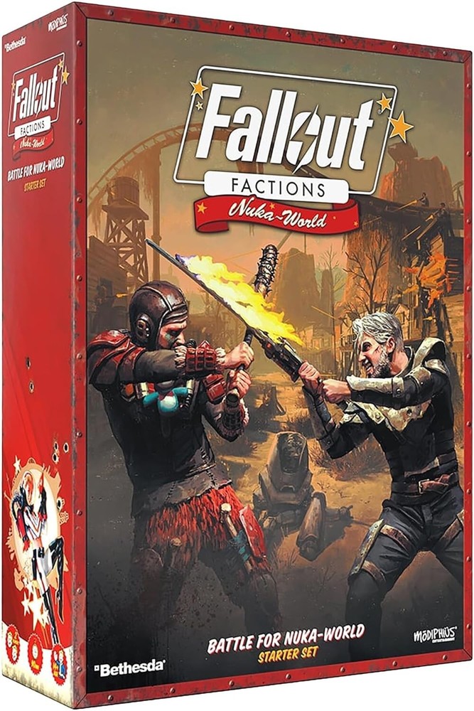 Immerse in Fallout: Factions - Starter Set with 20 Raiders for Tactical Warfare