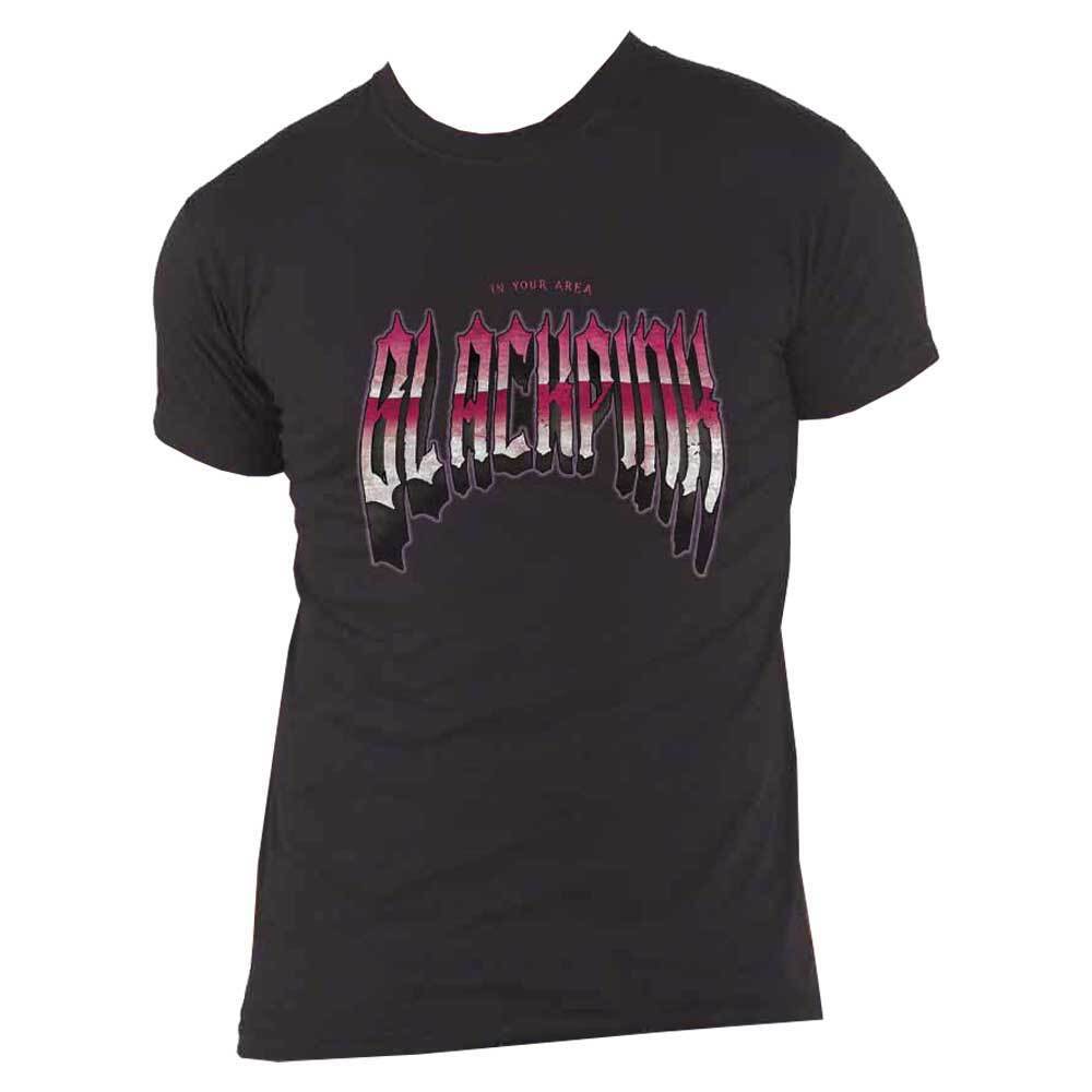 BlackPink Gothic Band Logo Official Unisex Black T-Shirt New