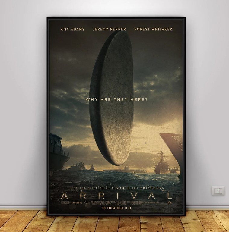 Arrival Poster | Wall Art | Wall Prints | Home Decor | Kraft Paper Print 6