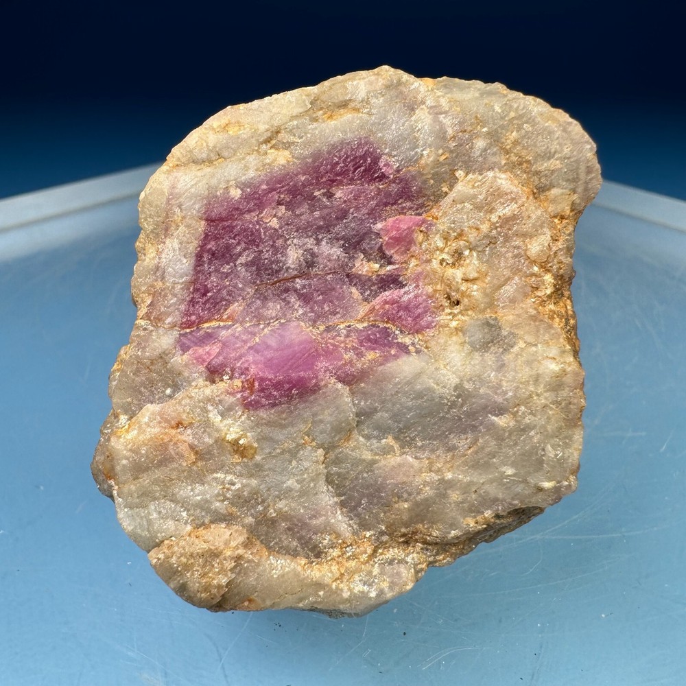 Fine Large Red Ruby Crystal: Macon County, North Carolina USA- Rare Classic!