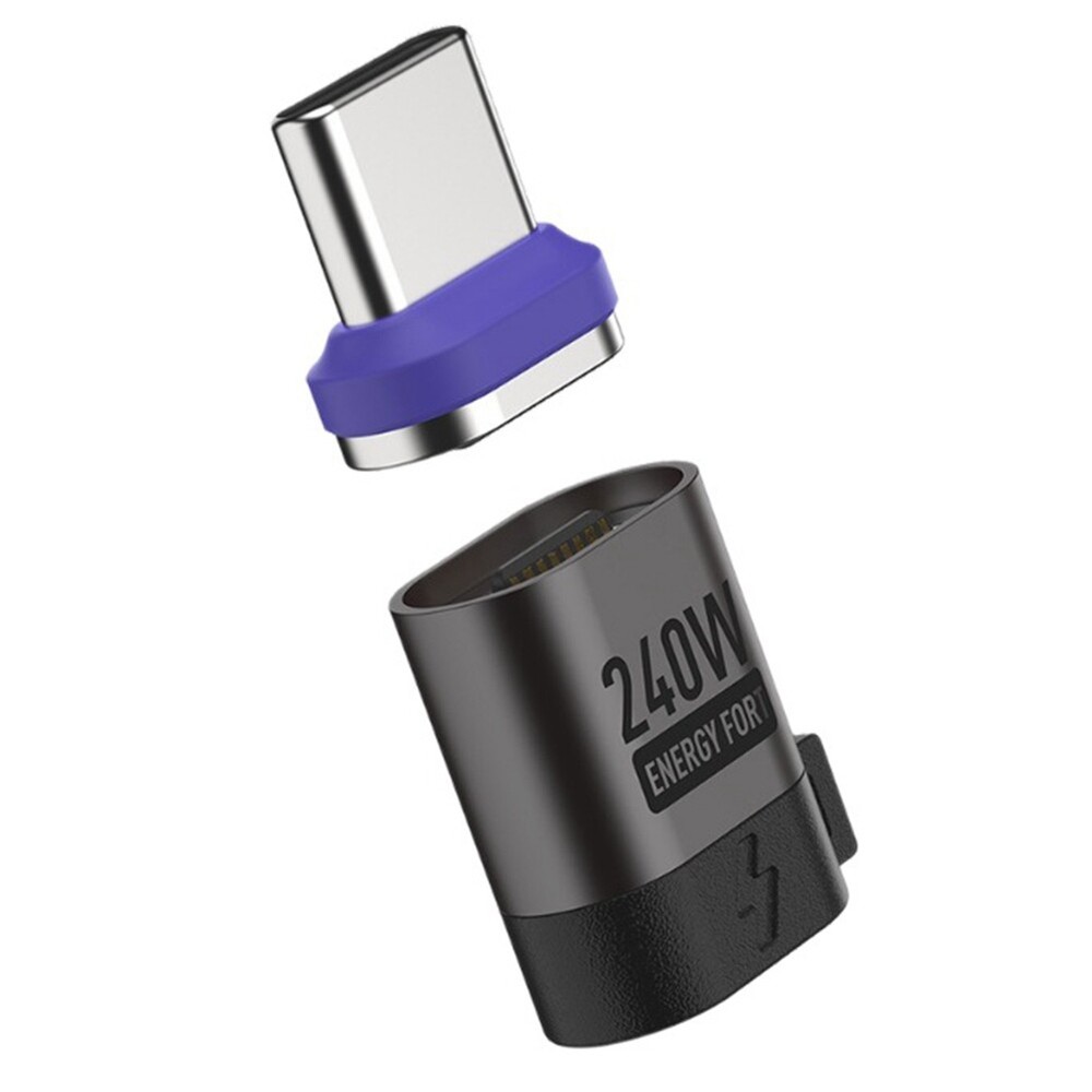 PD 3.0 Fast Charging Cable Cord 240W Magnetic Type C Adapter 480 Mbps Data2738