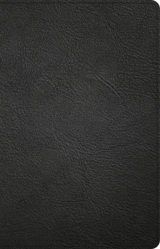 NASB Large Print Personal Size Leather Bound Reference Bible in Black