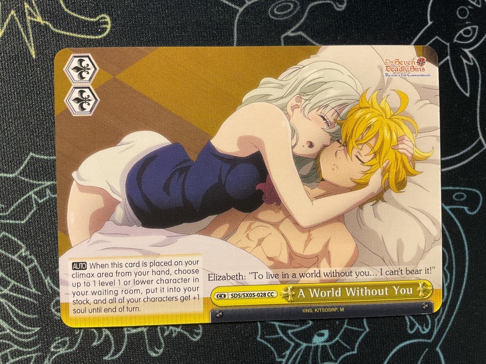 Weiss Seven Deadly Sins 2  A World Without You SDS/SX05-028 CC-image