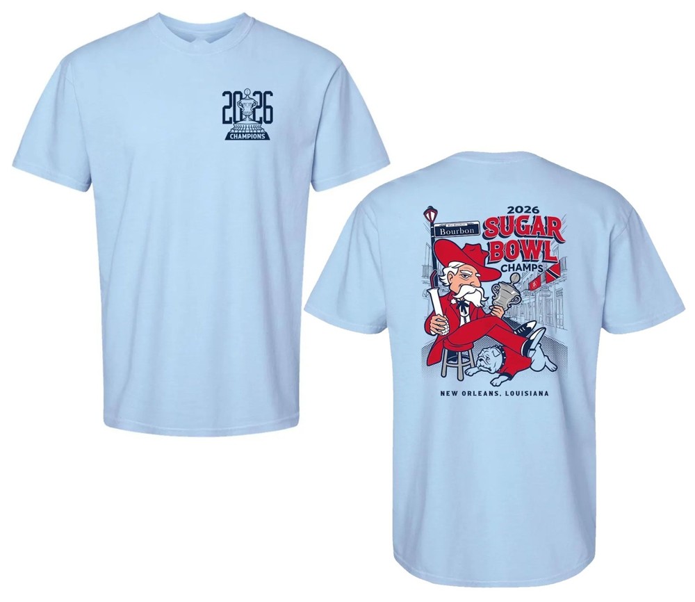 Ole Miss Sugar Bowl Champs reprint T-Shirt