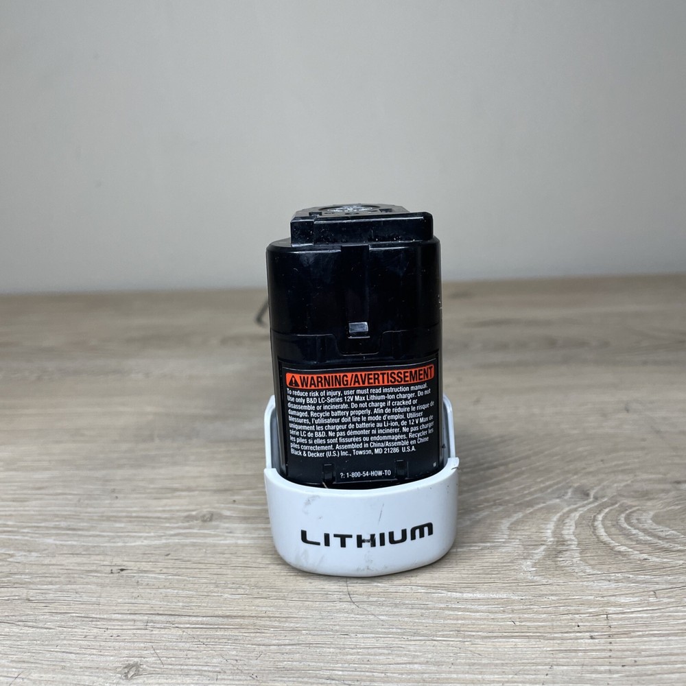 3.5Ah 12V Li-ion Battery for Black Decker LB12 LBX12 LBXR12 BL1510 BL1110 GKC108