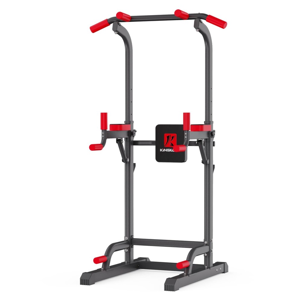 Power Tower Dip Station with Pull Up Bar and Multi-Function Gym Equipment