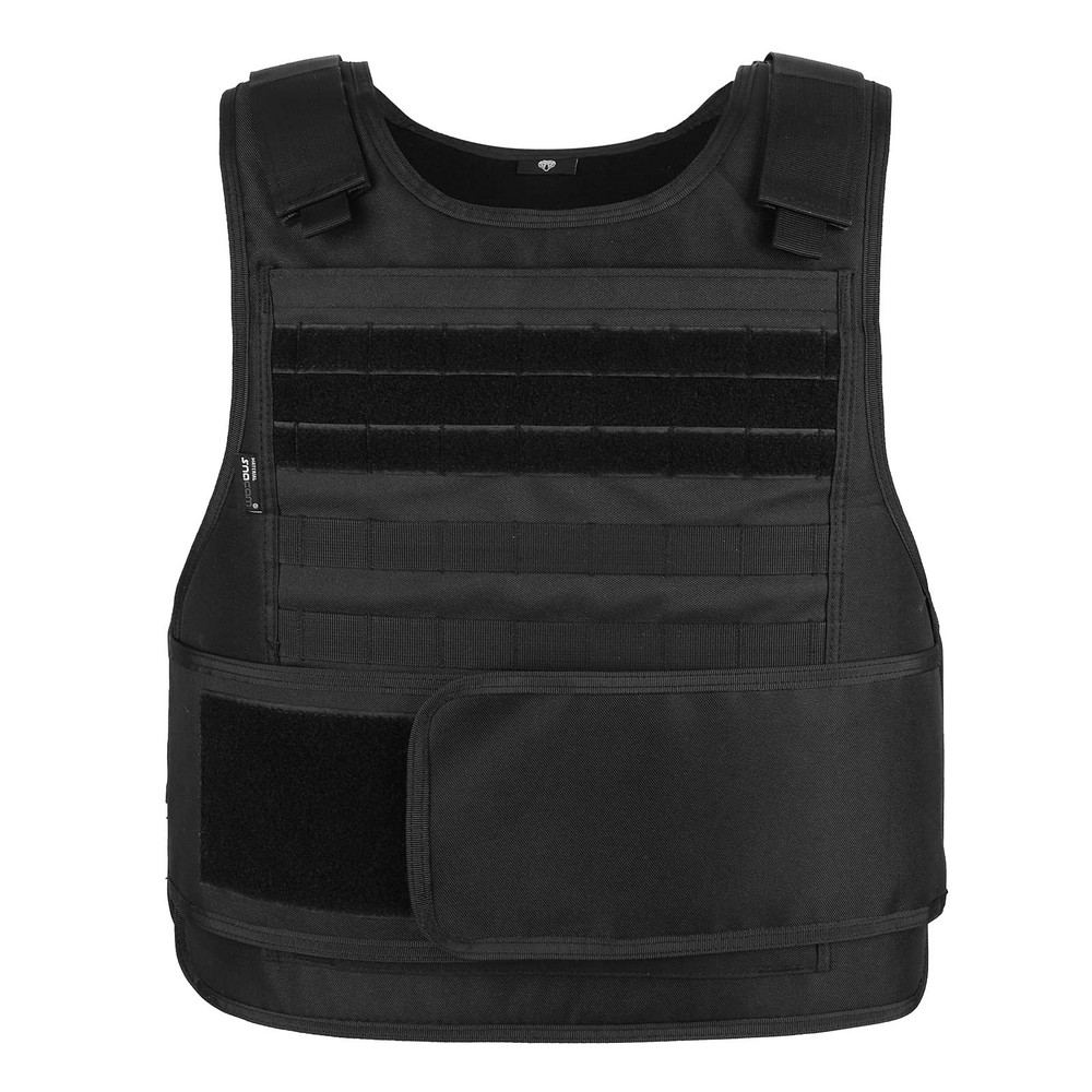 Snacam Tactical Airsoft Molle Vest in Black