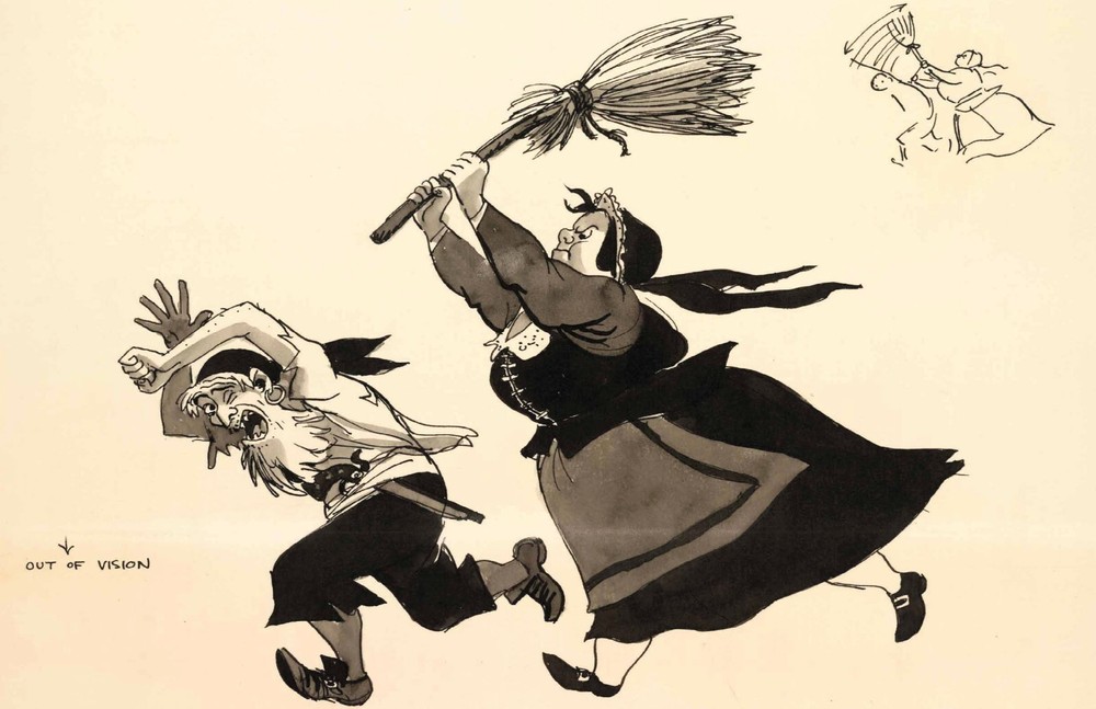 Pirates of the Caribbean 13x19 Matte Print Marc Davis Art Poster