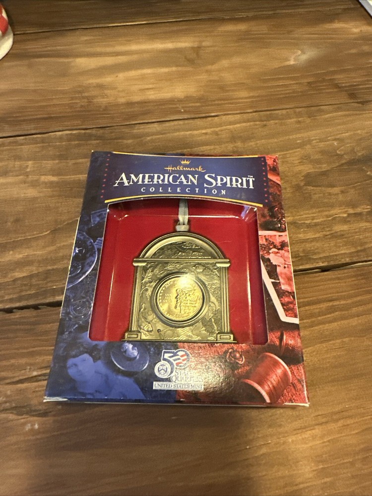 State Quarter Hallmark American Spirit Collection Ornament- NEW HAMPSHIRE