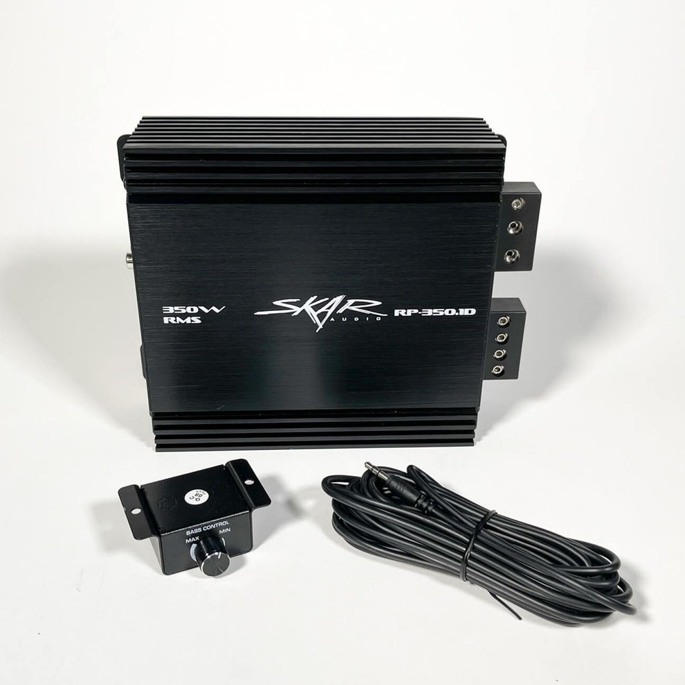 REFURBISHED SKAR AUDIO RP-350.1D 350 WATT RMS CLASS D MONOBLOCK SUB AMPLIFIER