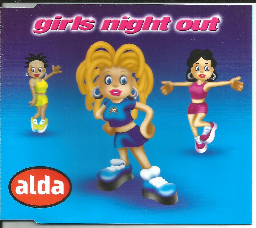 ALDA Girls Night Out 4TRX EDIT & EXTENDED MIX & DUB CD single SEALED USA Seller