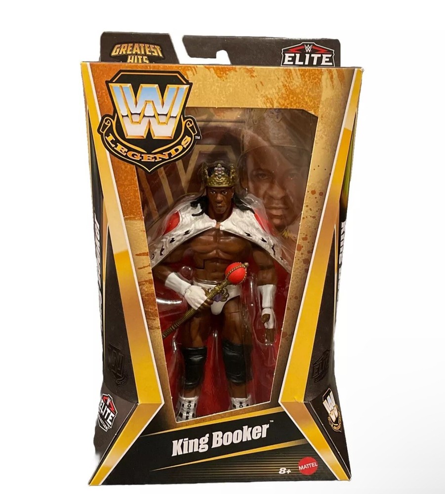 2024 WWE Legends Elite Greatest Hits KING BOOKER Wrestling Action Figure NEW!