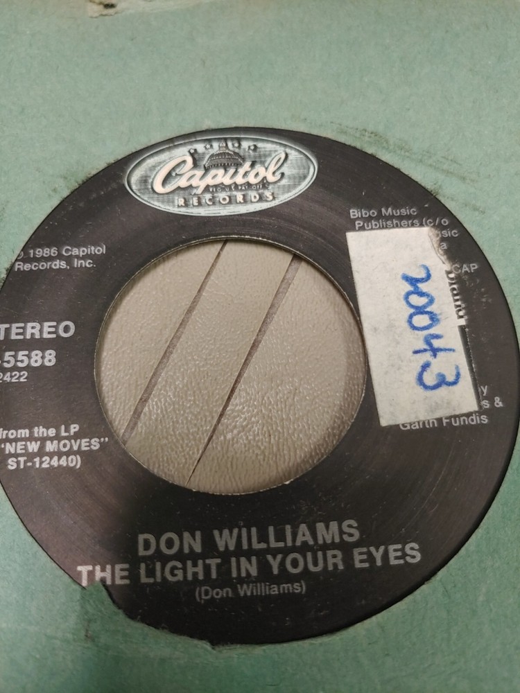 DON WILLIAMS THE LIGHT IN YOUR EYES 7