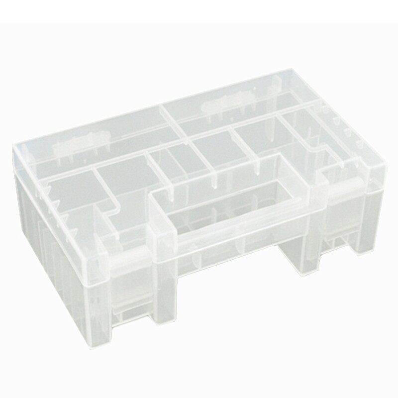 34-Capacity Storage Box Clear PP Plastic Batteries Carrying Case Bag