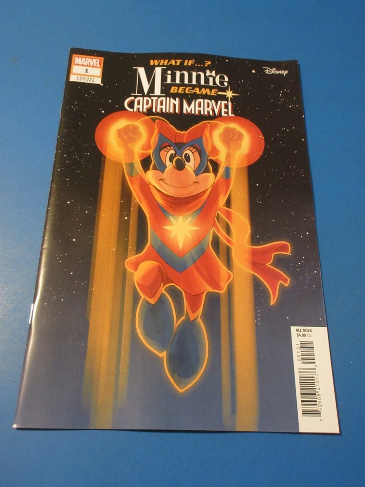 What If Minnie Became Captain Marvel 1 Noto Variant NM Gem Mint  