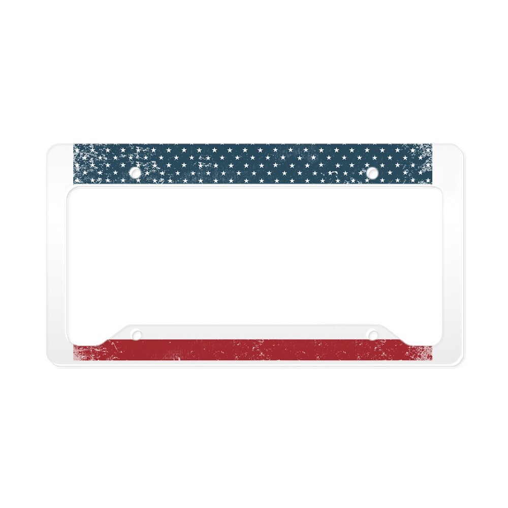CafePress Custom Aluminum Front Vanity License Plate 145697319