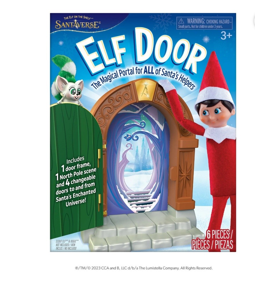 The Elf on the Shelf Elf Door for all of Santa's North Pole Friends!