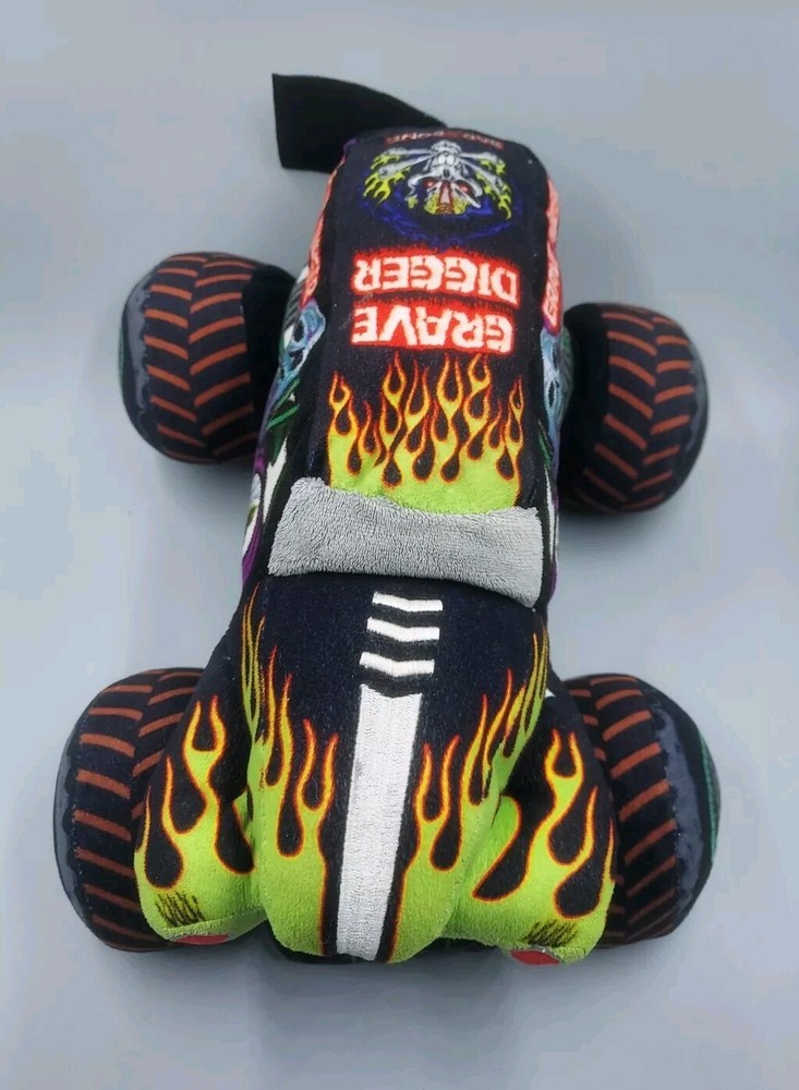 Monster Jam Grave Digger Plush Stuffed Pillow Buddy 13