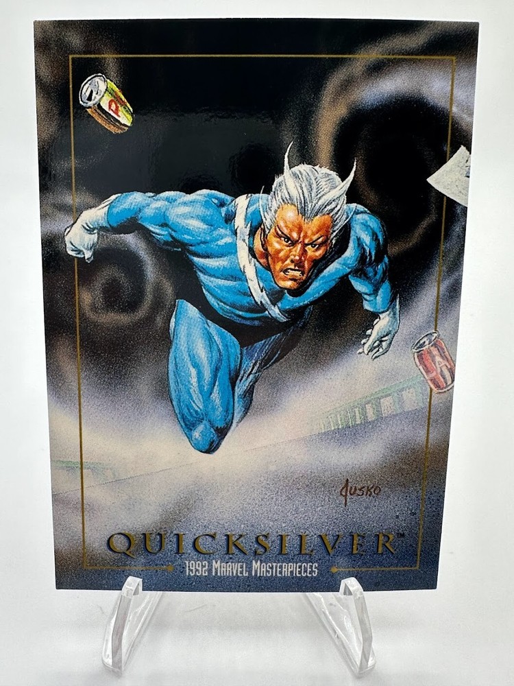 1992 SKYBOX MARVEL MASTERPIECES - QUICKSILVER #71