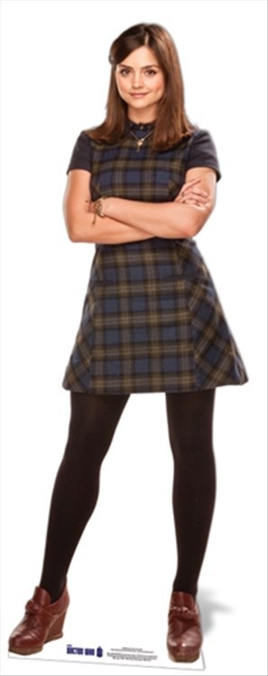 Clara Oswin Oswald Jenna - Louise Coleman Dr Who Official  Cardboard Fun Cutout