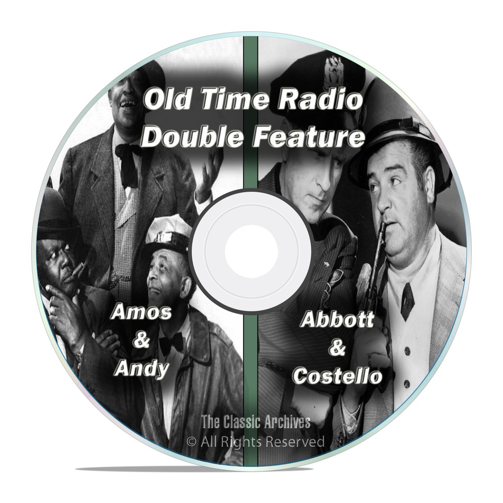Amos & Andy, Abbott & Costello, 707 FULL RUN COMPLETE SHOWS, OTR MP3 DVD F76-image