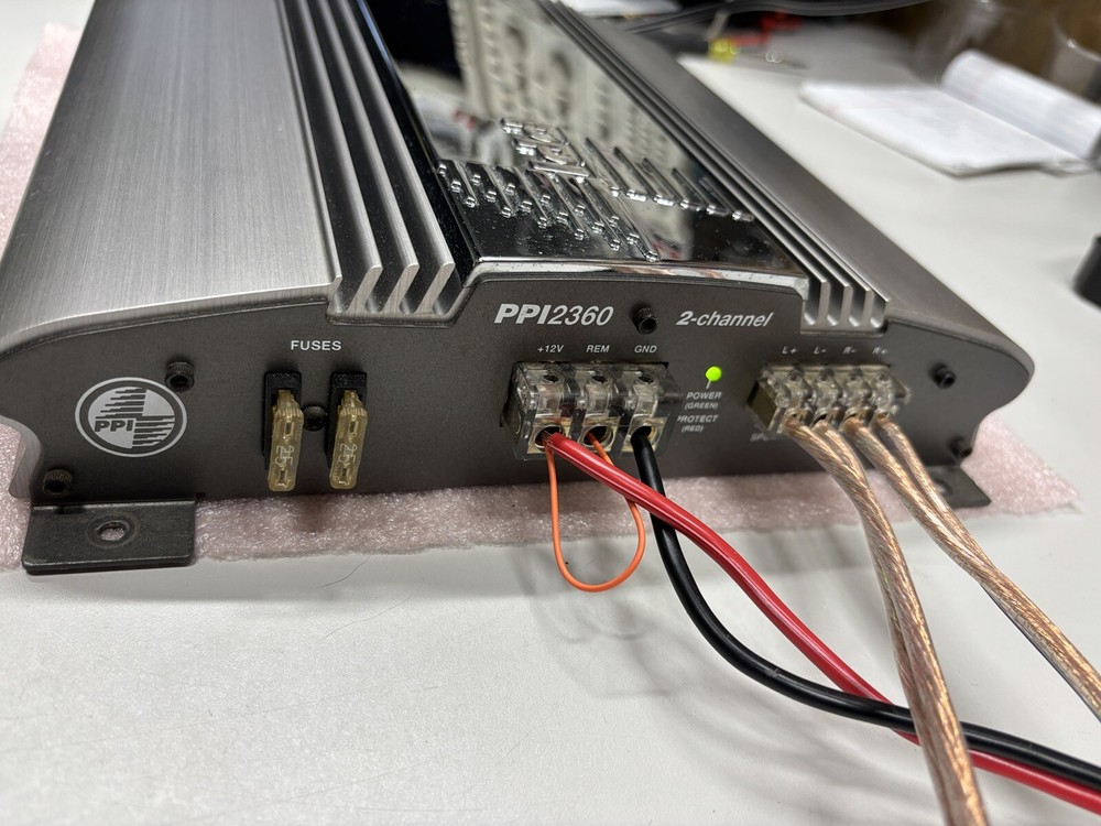 Old School Car Audio Amp PPI 2360 Precision Power