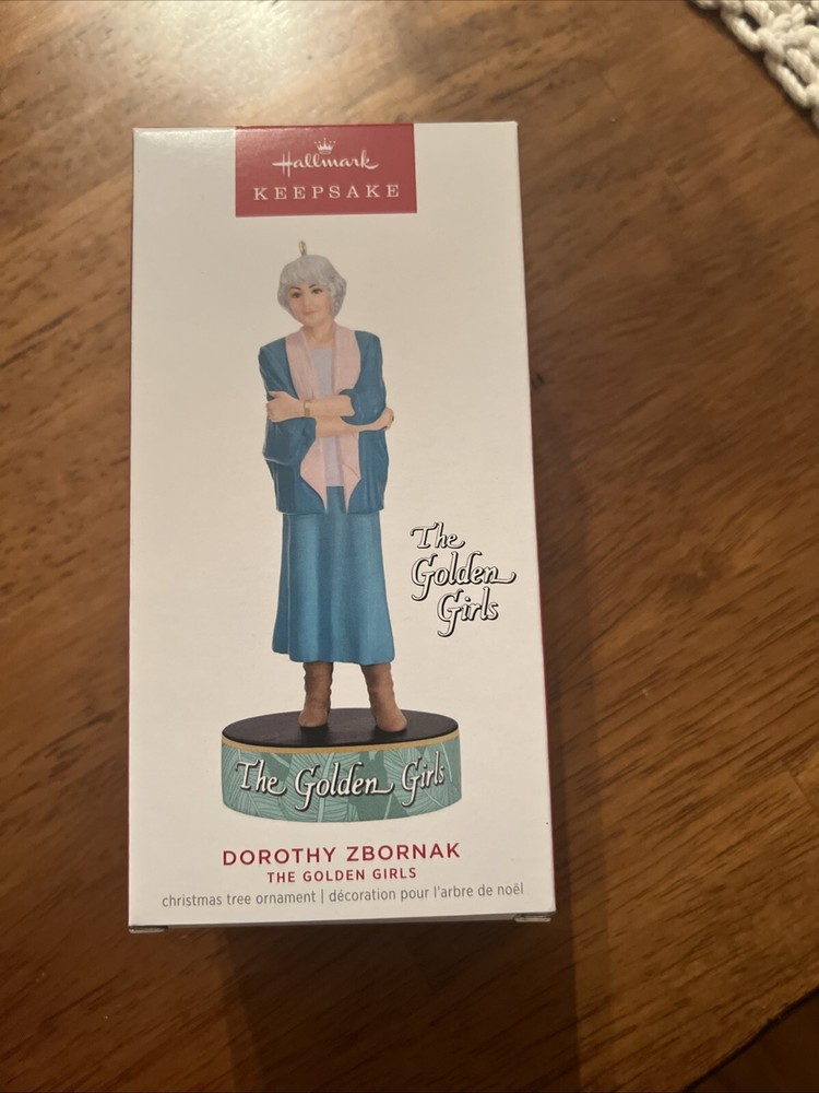 2023 Hallmark Golden Girls Dorothy Zbornak Keepsake Ornament with Magic Sound NIB