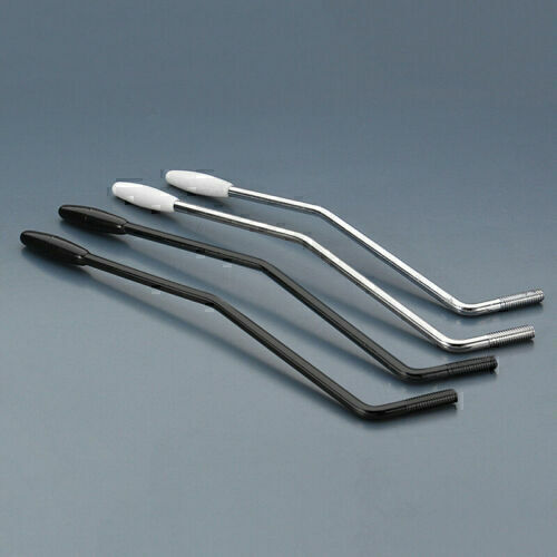 6mm Guitar Tremolo Arm Whammy Bar for Fender & Squier Strat Black/Silver Tip US