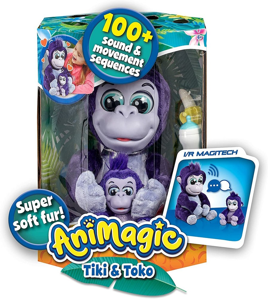 Animagic - Interactive Plush - Tiki & Toko