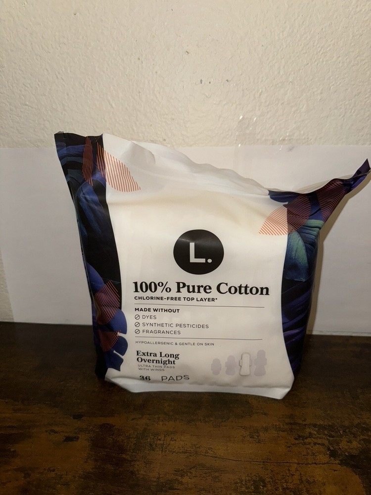 L. - EXTRA LONG OVERNIGHT - ULTRA THIN PADS WITH WINGS - 36 CT
